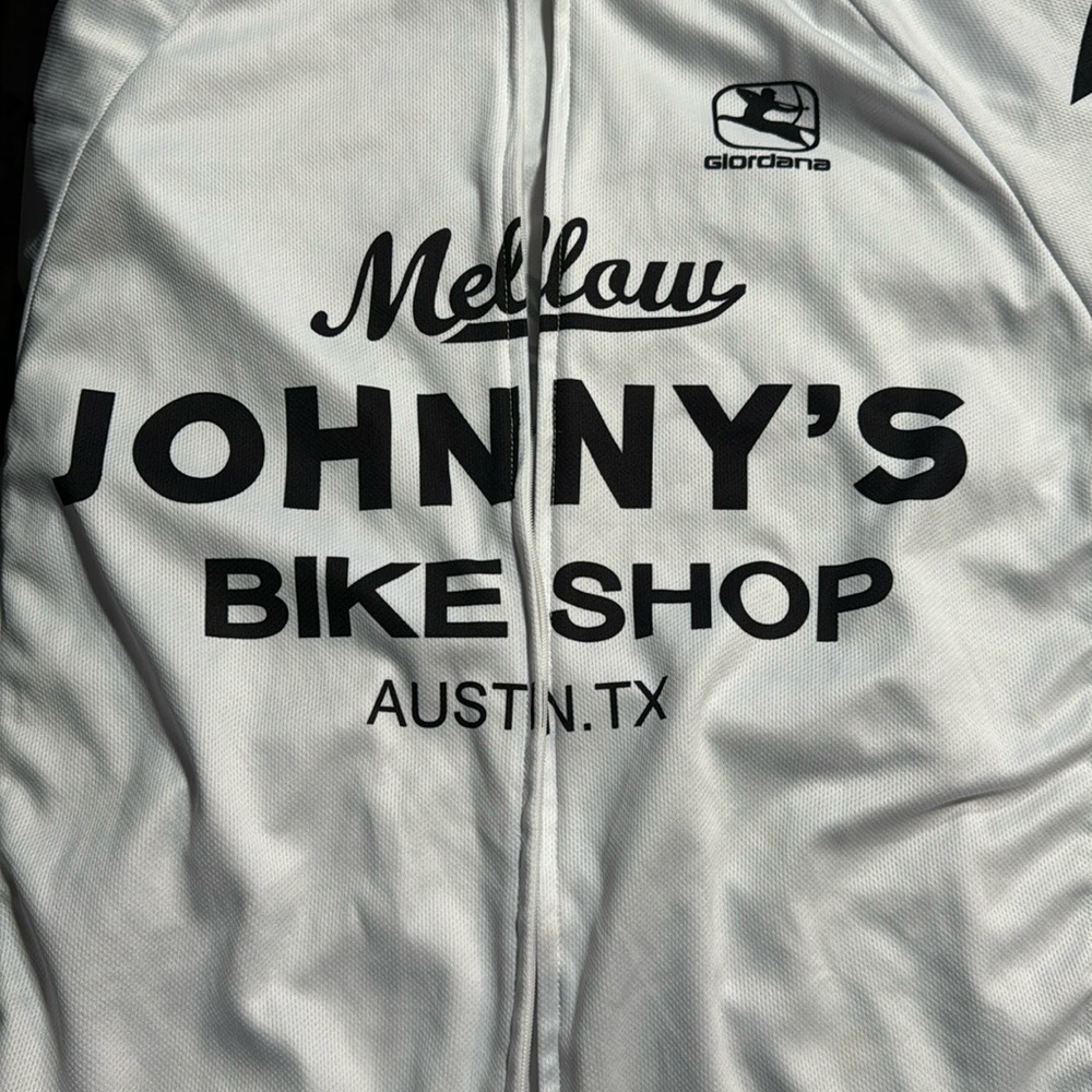 Mellow Johnny’s Cycling Shirt - from Lance Armstrong’s Original Bike Shop ATX